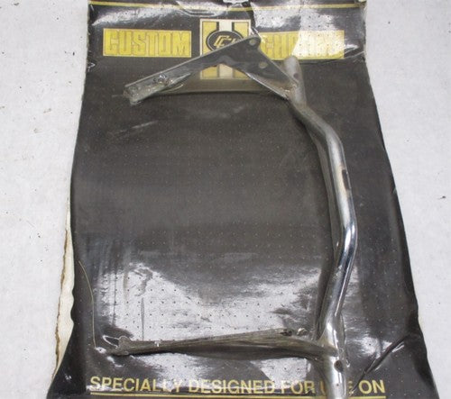 Harley Davidson FLH NOS Custom Chrome Auxiliary Driving Light Bar Brac