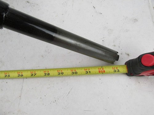 Set of Harley Davidson 17" Rise Touring 1.25" Black Ape Hangers Handle