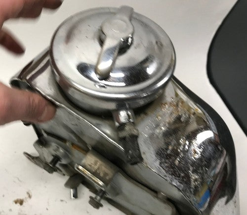 HARLEY DAVIDSON XLH SPORTSTER IRONHEAD Chrome OIL TANK BAG CAN