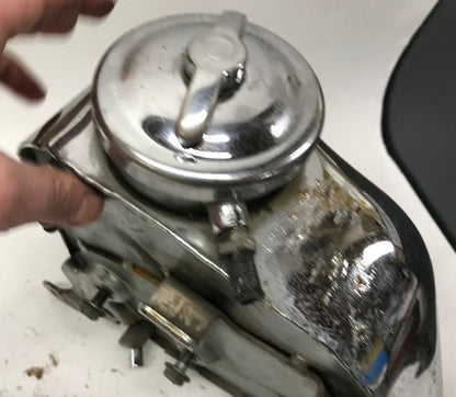 HARLEY DAVIDSON XLH SPORTSTER IRONHEAD Chrome OIL TANK BAG CAN