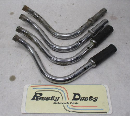 Lot of (4) Harley Ironhead Sportster Left Side Buckhorn Handlebars XLH