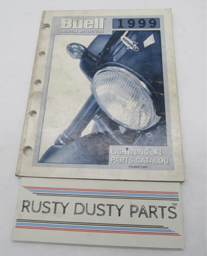 Buell Official Factory 1999 Lightning X1 Parts Catalog 99571-99Y