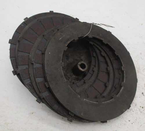 Set of Original BSA  B40 B44 Triumph Pre Unit Clutch Plates and Hub Co