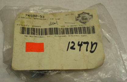 Harley Davidson Genuine NOS 10 AMP Circuit Breaker 74590-93