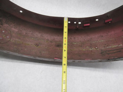 Harley Davidson Genuine Shovelhead Maroon 7" Rear Fender w/ Guide 97 L