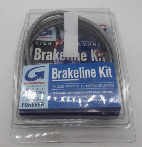 Harley Davidson Goodridge Brake Line Kit HD0079-1FCH/CL+6"