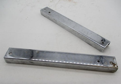 Harley Shovelhead Chrome Fender Strut Covers 11-3/8"x1-3/8" Luggage Ra