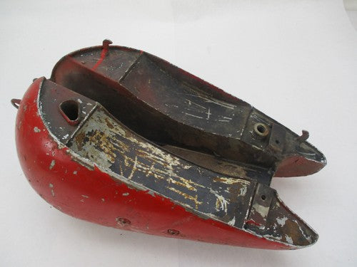 Vintage BSA C11 C12 C15 Red Fuel Petrol Gas Tank