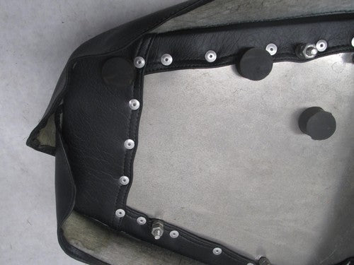 Vintage Motorcycle Boss Custom Diamond Stitched Solo Seat Vintage Y-2A