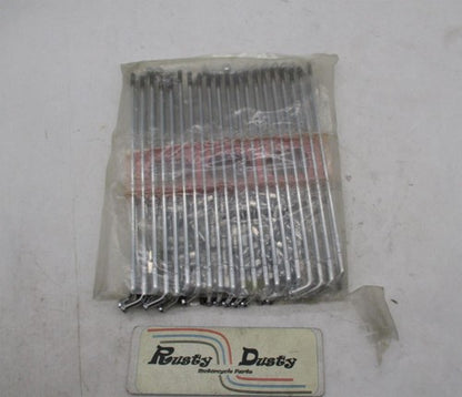 Lot of 40 Harley Davidson Chrome Wheel Spokes 8-1/4"