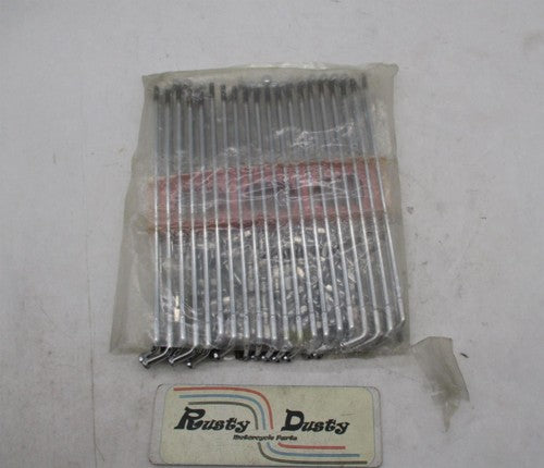 Lot of 40 Harley Davidson Chrome Wheel Spokes 8-1/4"