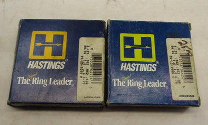 Set of (2) Hastings Piston Ring Sets 3 3/16" x .010" Harley Davidson