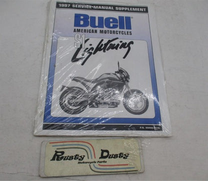 Harley Davidson Buell Official NOS 1997 S1 Lightning Service Manual 99