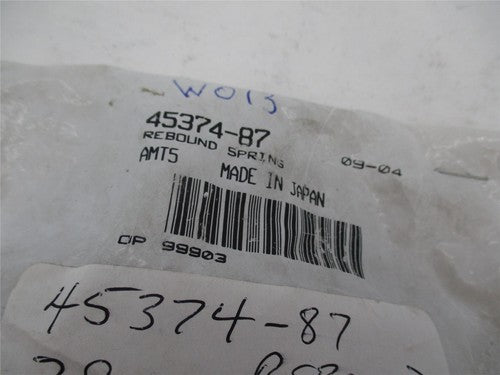 Lot of 4 Harley Davidson Genuine NOS Rebound Springs 45374-87
