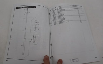 Harley Davidson Official Factory 2004 FLT Parts Catalog Police Models