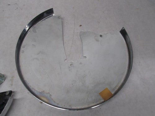 Pair of Harley-Davidson Touring Electra Glide Chrome Rotor Covers 4306