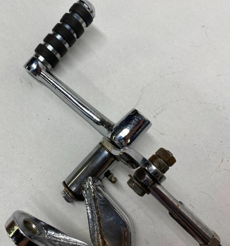 Harley Davidson Chrome Aftermarket Heel Toe Shift Shifter Brake Lever