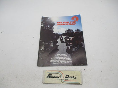 Touring Six for the Open Road Motorcycle Literature Magazine