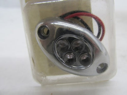 Motorcycle Harley Plug & Play Amber 4 Bulb LED Marker Light 004-1200 F