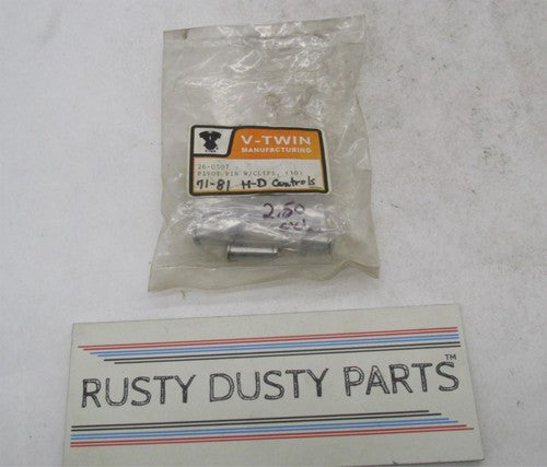 Lot of 7 Harley V-Twin 71-81 Hand Controls Lever Pivot Pin with Clips