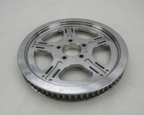Harley Davidson Lightning Star Chrome Billet 70T Drive Belt Sprocket 1