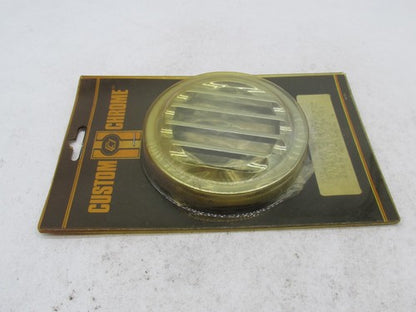 Harley Custom Chrome Knurled Speedometer or Tachometer Speedo Tach Gri