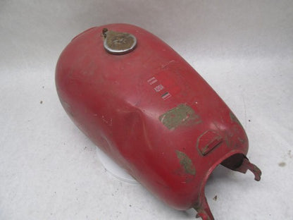 Vintage Original Paint Moto Guzzi Red RARE Gas Fuel Tank Unknown Model