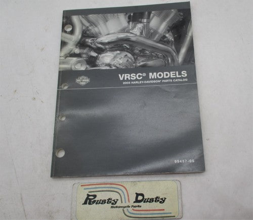 Harley Davidson Official Factory 2005 VRSC V-Rod Parts Catalog Book 99