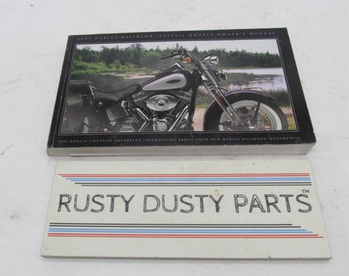 Harley-Davidson Official Factory 2001 Softail Owner's Manual 99469-01