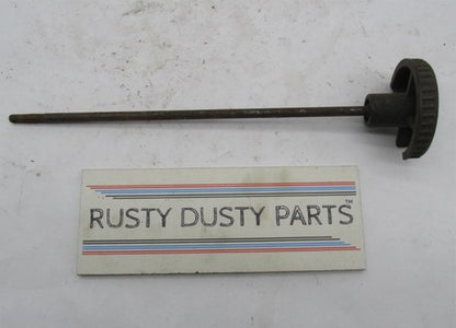 Vintage Original Triumph BSA Steering Damper Control Rod w/ Broken Kno
