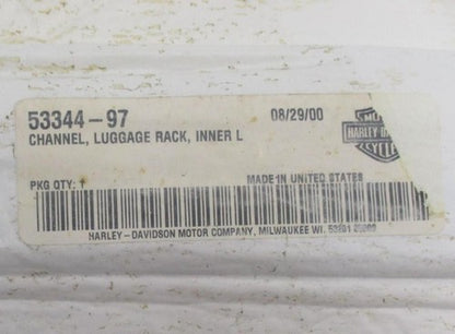Harley-Davidson Genuine NOS Inner Channel Luggage Rack 53344-97
