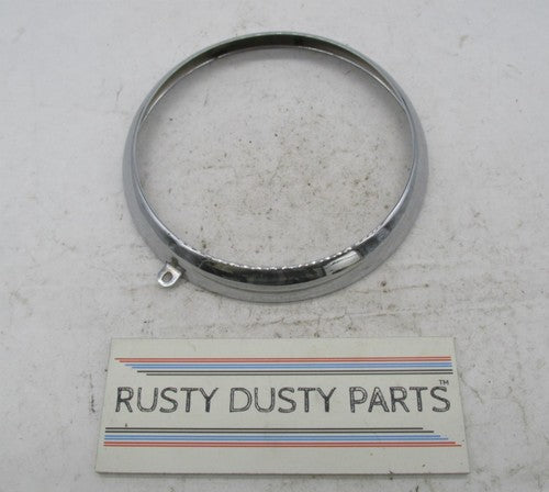 Harley Davidson Genuine Evo Softail 7.5" Chrome Headlight Trim Ring 68