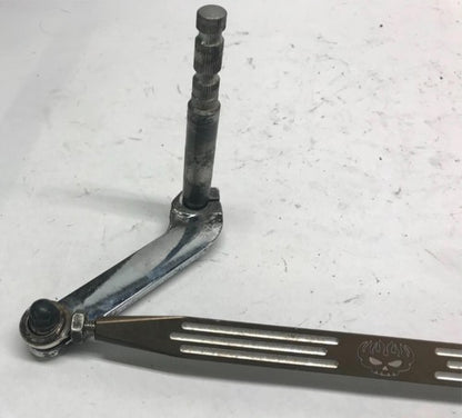 Harley Touring Softail Shift Shifter Linkage w/ custom Aluminum Rod 33