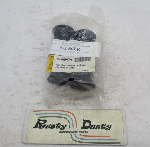 Emgo Triumph Passenger Pillion Footrest Rubber 54-05474