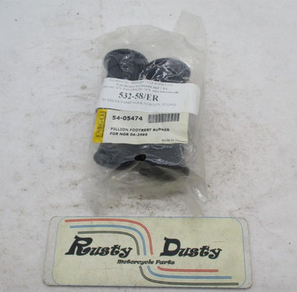 Emgo Triumph Passenger Pillion Footrest Rubber 54-05474
