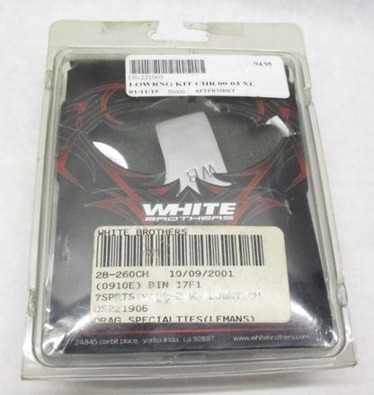 White Brothers 28-260CH Chrome Lowering Kit for 2000-2002 Sportster XL
