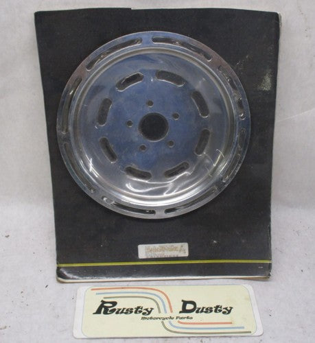 Harley Davidson Big Twin Custom Chrome 8-Slot Belt Drive Pulley Insert