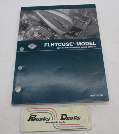 Harley Davidson Official Factory 2008 FLHTCUSE3 Parts Catalog Book 994