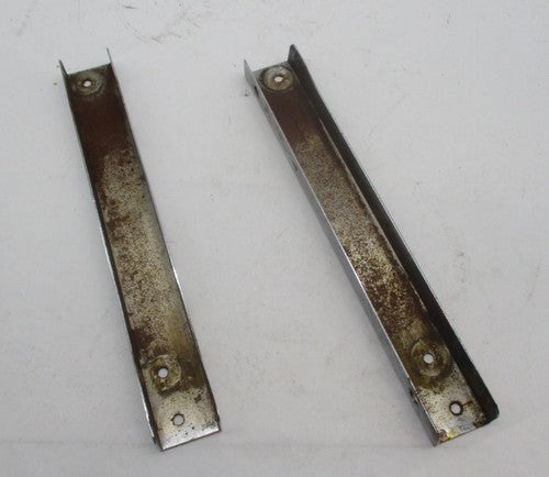 Harley Shovelhead Chrome Fender Strut Covers 11-3/8"x1-3/8" Luggage Ra