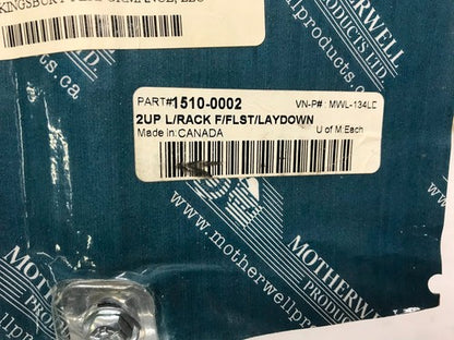 Harley 2-UP Luggage Rack FL FLST Laydown 1510-0002 Motherwell