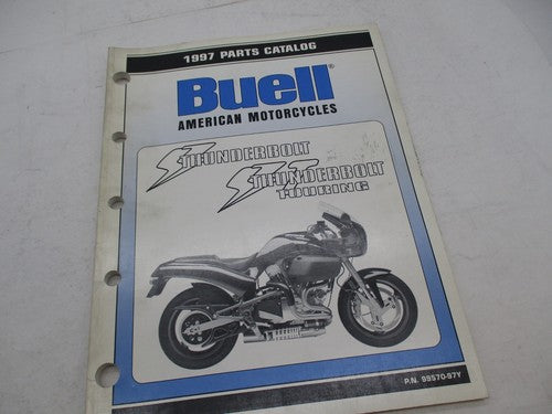 Harley Buell Official Factory 1997 Thunderbolt Parts Catalog 99570-97Y