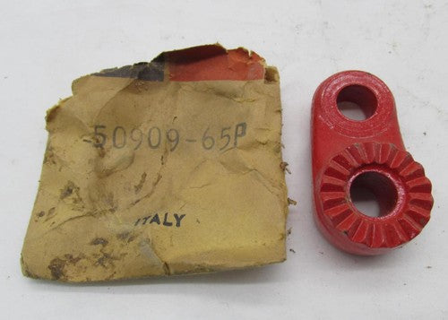 Harley-Davidson Genuine NOS Aermacchi Red Foot Peg Mount Bracket 50909