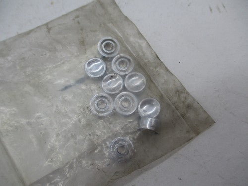 Pack of 10 Harley Chrome Turn Signal Horn Starter Short Button Caps DS