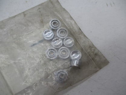 Pack of 10 Harley Chrome Turn Signal Horn Starter Short Button Caps DS