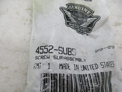 Harley Davidson Genuine OEM NOS Screw Subassembly 4552 4552-SUB5 Pack