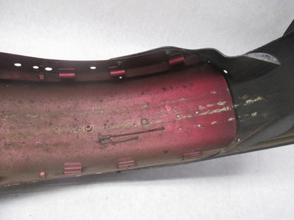 Harley Davidson Genuine Shovelhead Maroon 7" Rear Fender w/ Guide 97 L