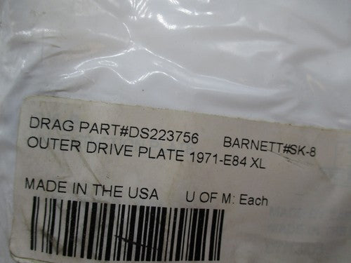 Harley Davidson Barnett Outer Driver Plate 1971-84 XL Sportster SK-8 D