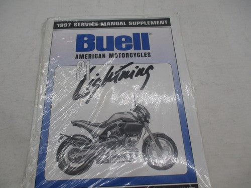 Harley Davidson Buell Official NOS 1997 S1 Lightning Service Manual 99