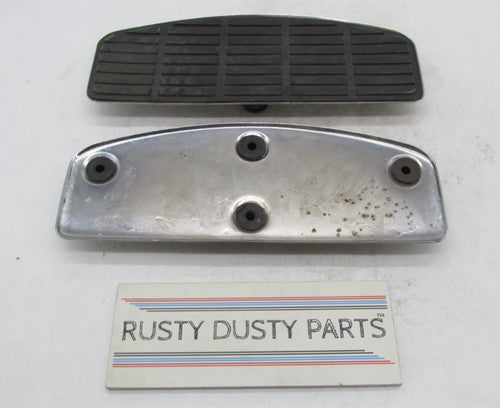 Pair of Harley Davidson Floorboard Floor Foot Pad Base Plates Inserts