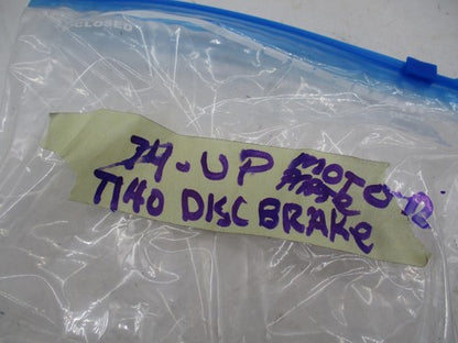 Vintage Triumph 1974 & Up T140 Disc Brake Motor Mounting Plates Bracke